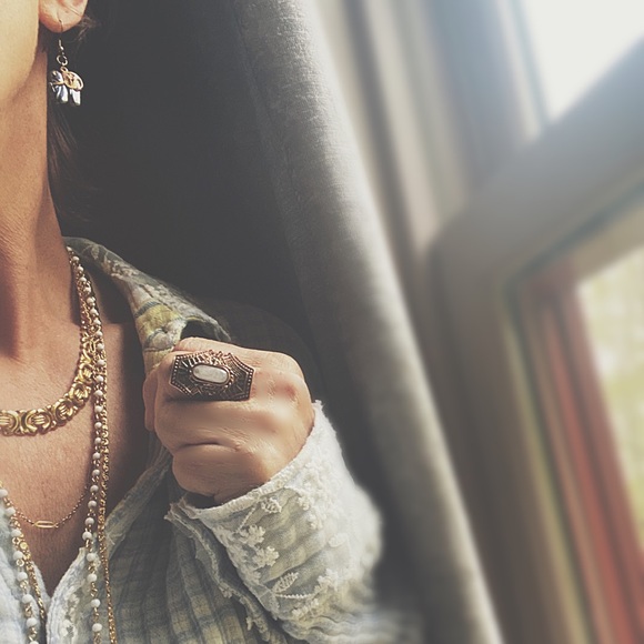 Vintage Hematite Earrings - Picture 8 of 8